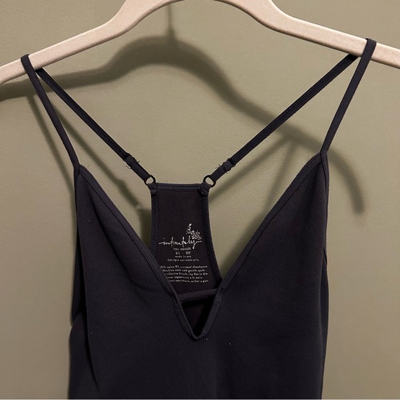 Free People Intimates Stretchy, Ribbed Bodysuit - Picture 3 of 3